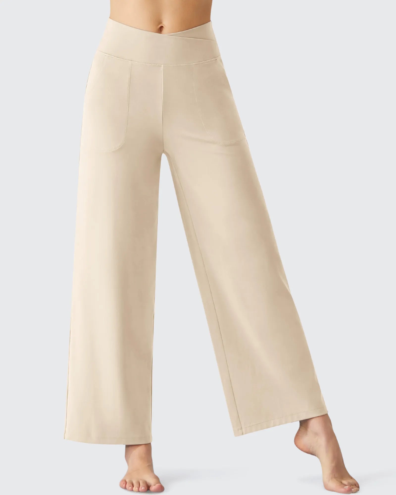 G4Free - BareFeel High Stretch Ankle Wide Leg Yoga Pants -GF26J781A001A-S-GF26J782A001A-S-GF26J783A001A-S-GF26J781A001B-M-GF26J782A001B-M