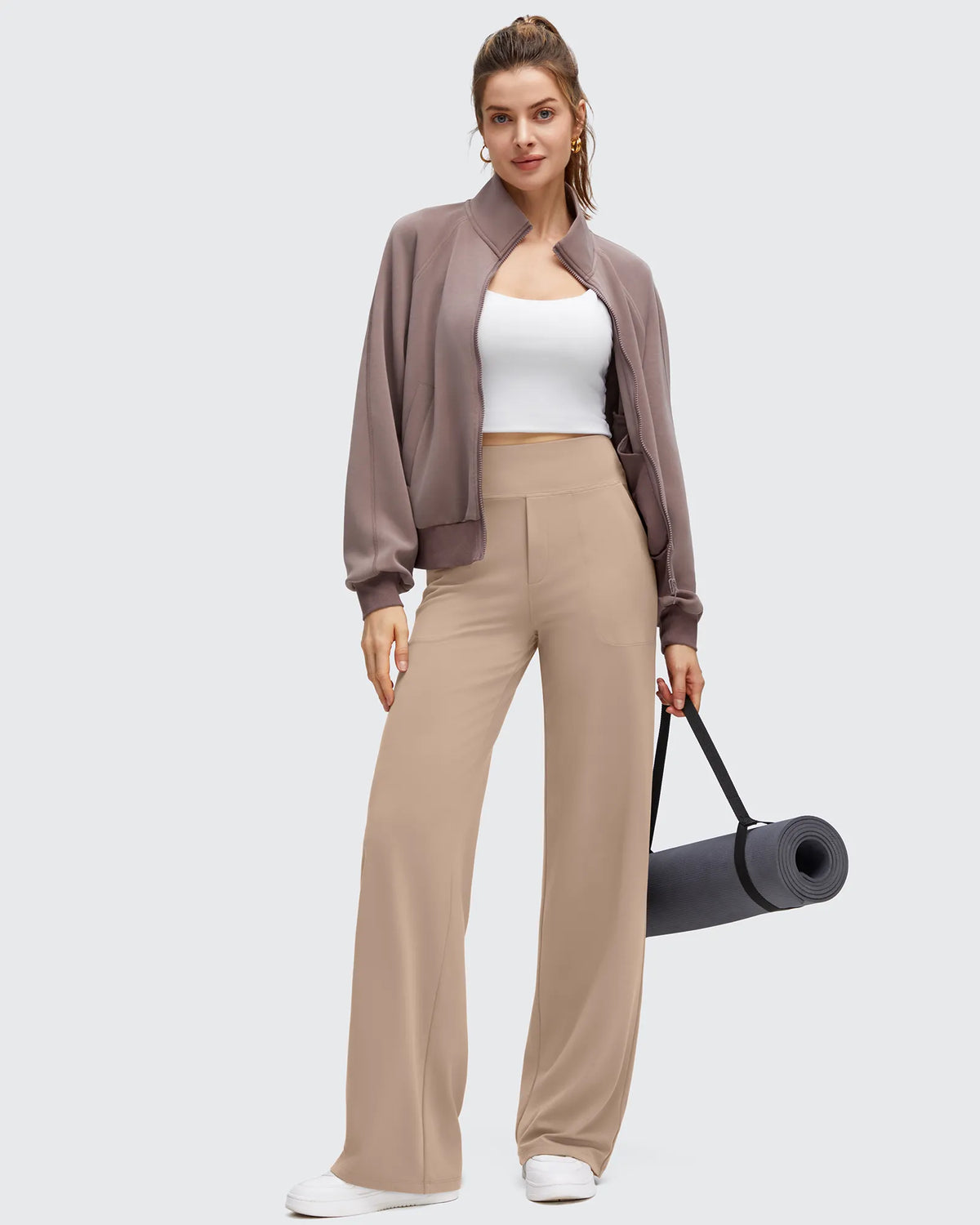 G4Free - BareFeel High Stretch Wide Leg Yoga Pants -GF25J622EA-S-GF25J623EA-S-GF25J624EA-S-GF25J622EB-M-GF25J623EB-M