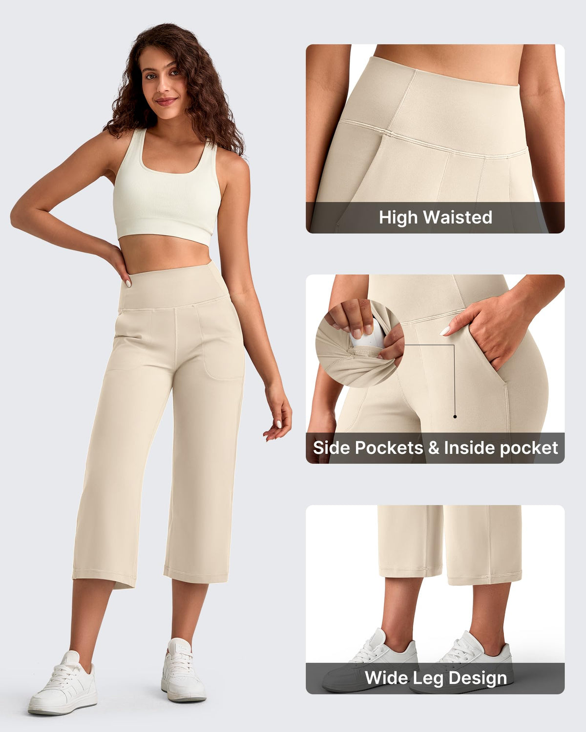 G4Free - BareFeel High Waist Capri Pants -GF25J494AA-S-GF25J495AA-S-GF25J496AA-S-GF25J494AB-M-GF25J495AB-M