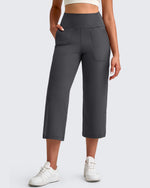 G4Free - BareFeel High Waist Capri Pants -GF25J494DA-S