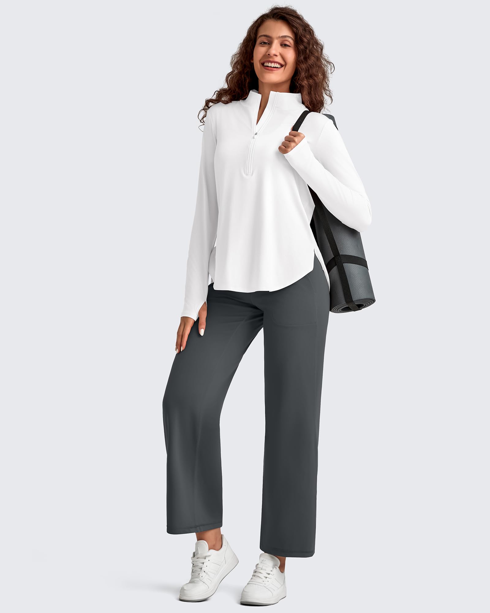 G4Free - BareFeel High Waist Wide Leg Ankle Length Pants -GF25J487AF-XS-GF25J488AF-XS-GF25J489AF-XS-GF25J487AA-S-GF25J488AA-S