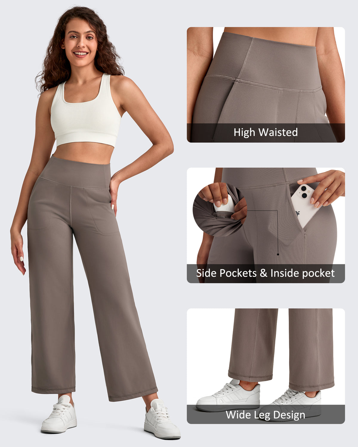 G4Free - BareFeel High Waist Wide Leg Ankle Length Pants -GF25J487AF-XS-GF25J488AF-XS-GF25J489AF-XS-GF25J487AA-S-GF25J488AA-S