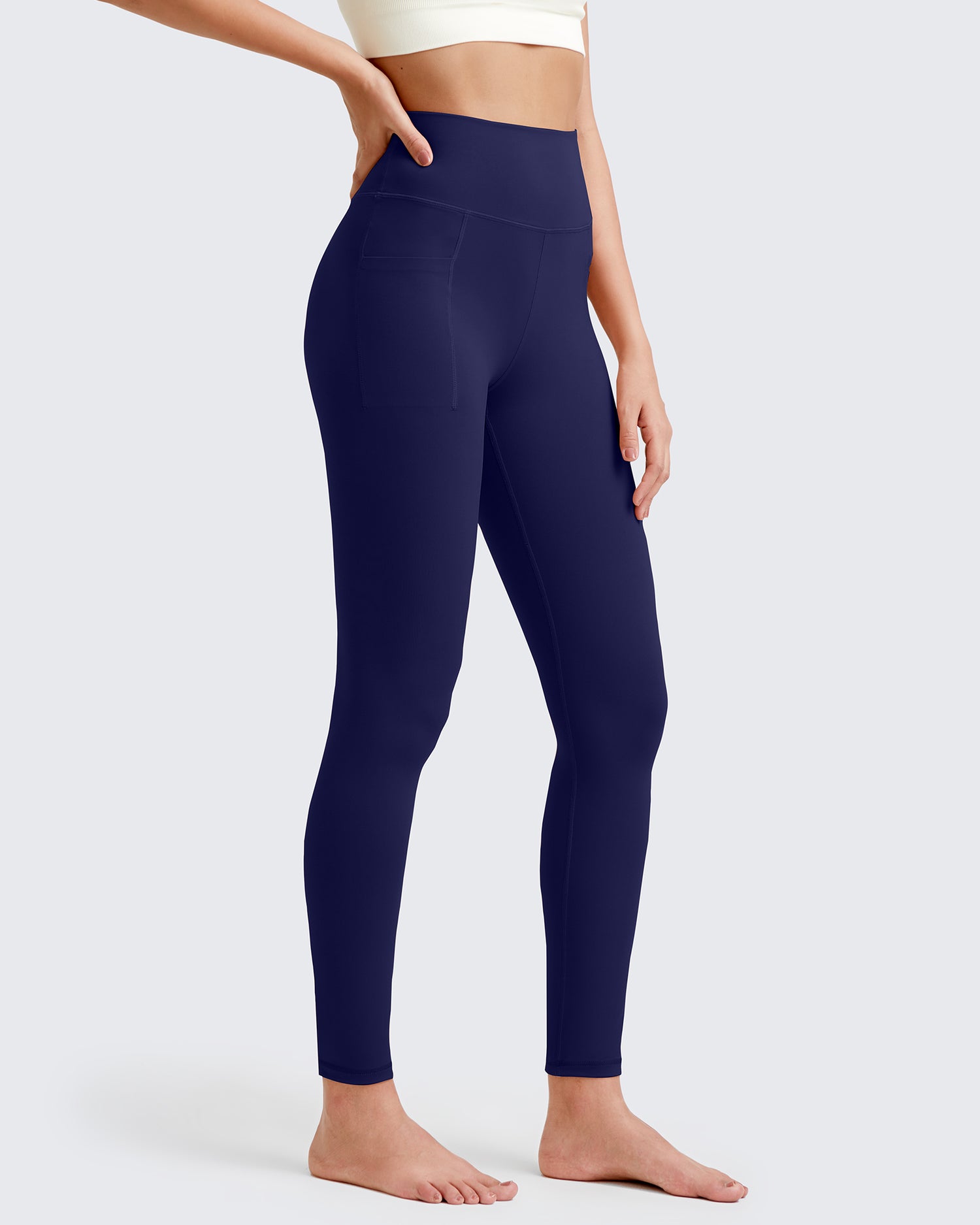 G4Free - BareFeel High-Waist Workout Yoga Leggings -GF24A334AF-XS-GF24A337AF-XS-GF24A338AF-XS-GF25A376AF-XS-GF24A334AA-S