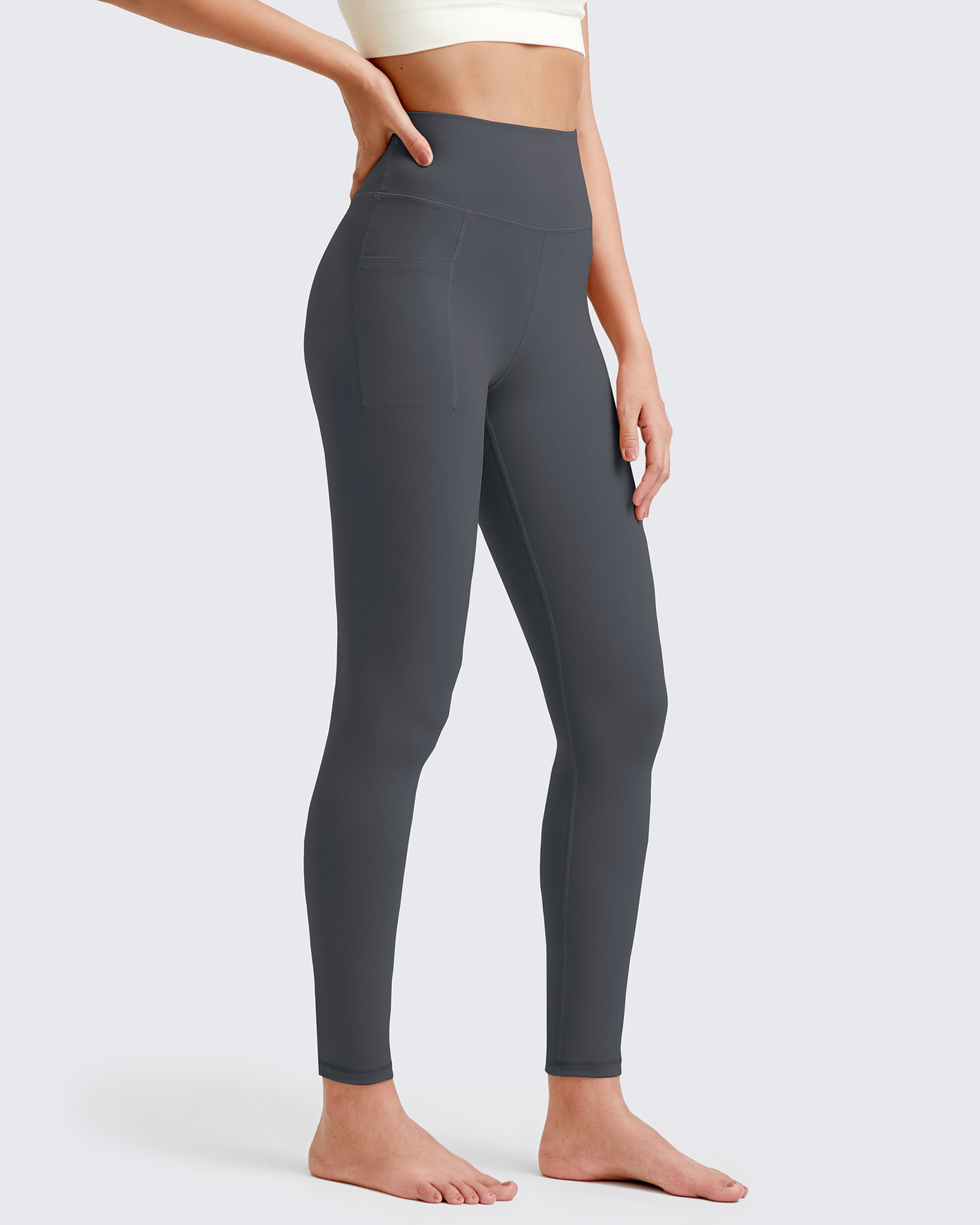 G4Free - BareFeel High-Waist Workout Yoga Leggings -GF24A334AF-XS-GF24A337AF-XS-GF24A338AF-XS-GF25A376AF-XS-GF24A334AA-S
