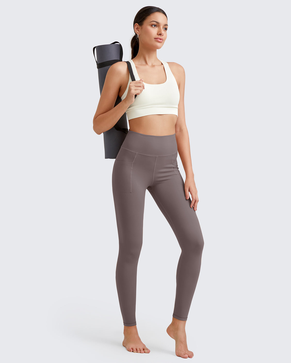 G4Free - BareFeel High-Waist Workout Yoga Leggings -GF25A376AF-XS-GF24A334AF-XS-GF24A337AF-XS-GF24A338AF-XS-GF25A376AA-S