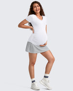 G4Free - BareFeel Inner Shorts Maternity Workout Skirt -GF25HY520AA-S