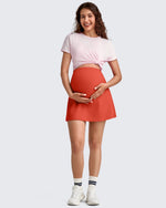 G4Free - BareFeel Inner Shorts Maternity Workout Skirt -GF25HY520AA-S-GF25HY520AB-M-GF25HY520AC-L-GF25HY520AD-XL-GF25HY520AF-XS