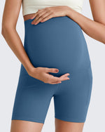 G4Free - BareFeel Maternity Athletic Legging Shorts 5'' -GF25AY336AA-S