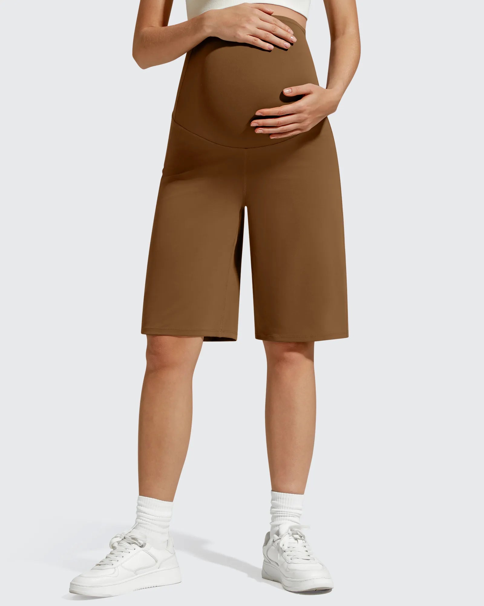 G4Free - BareFeel Maternity Bermuda Wide Leg Shorts -GF26EY793A001A-S