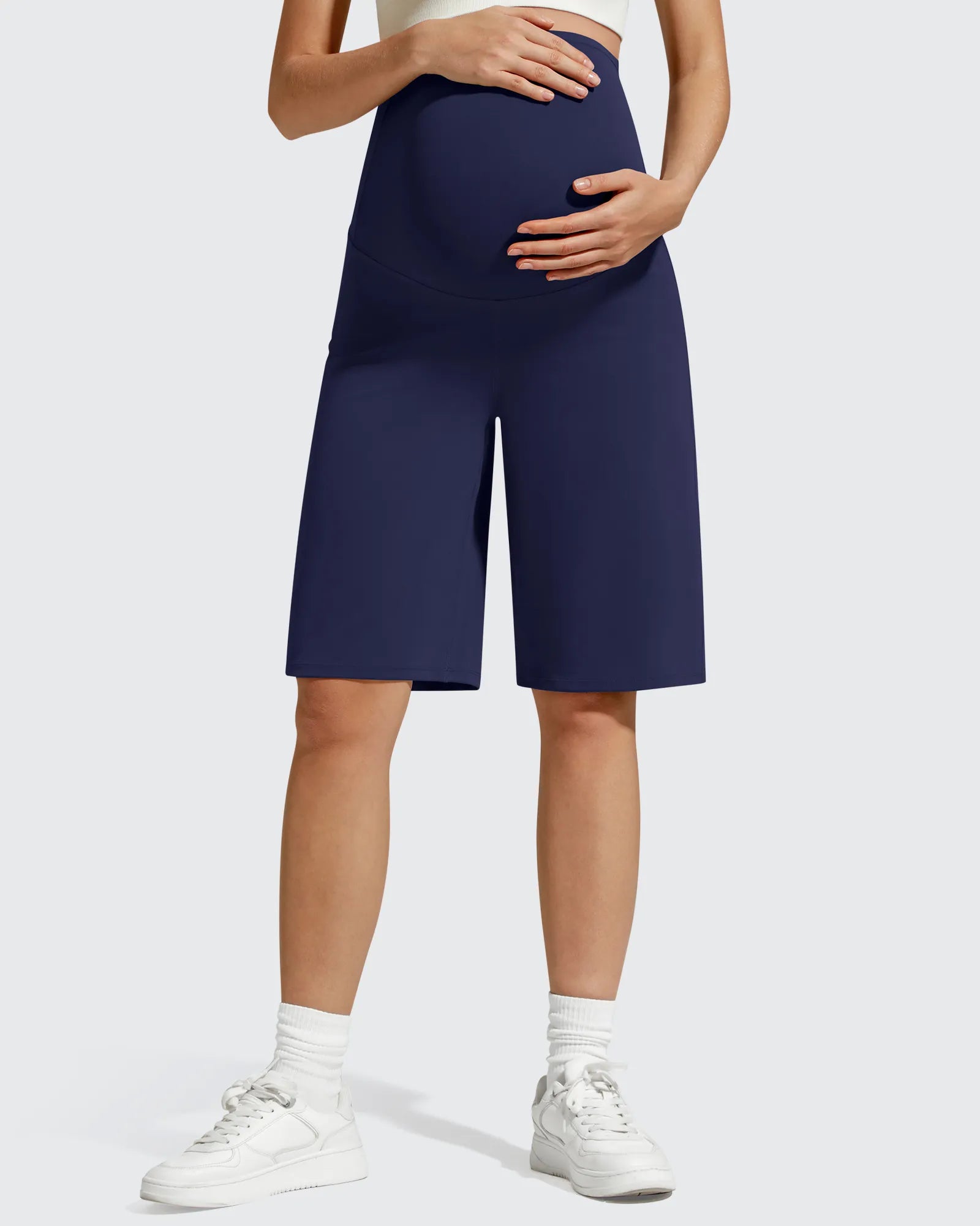 G4Free - BareFeel Maternity Bermuda Wide Leg Shorts -GF26EY793A001A-S-GF26EY793A001B-M-GF26EY793A001D-XL-GF26EY793A001C-L-GF26EY793A001E-XXL