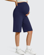 G4Free - BareFeel Maternity Bermuda Wide Leg Shorts -GF26EY793A001A-S-GF26EY793A001B-M-GF26EY793A001D-XL-GF26EY793A001C-L-GF26EY793A001E-XXL