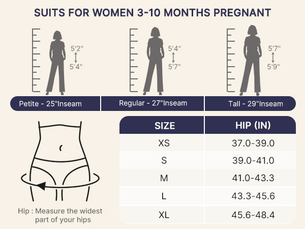 G4Free - BareFeel Maternity Yoga Leggings -GF25AY420AA-S-GF25AY421AA-S-GF25AY422AA-S-GF25AY420AB-M-GF25AY421AB-M