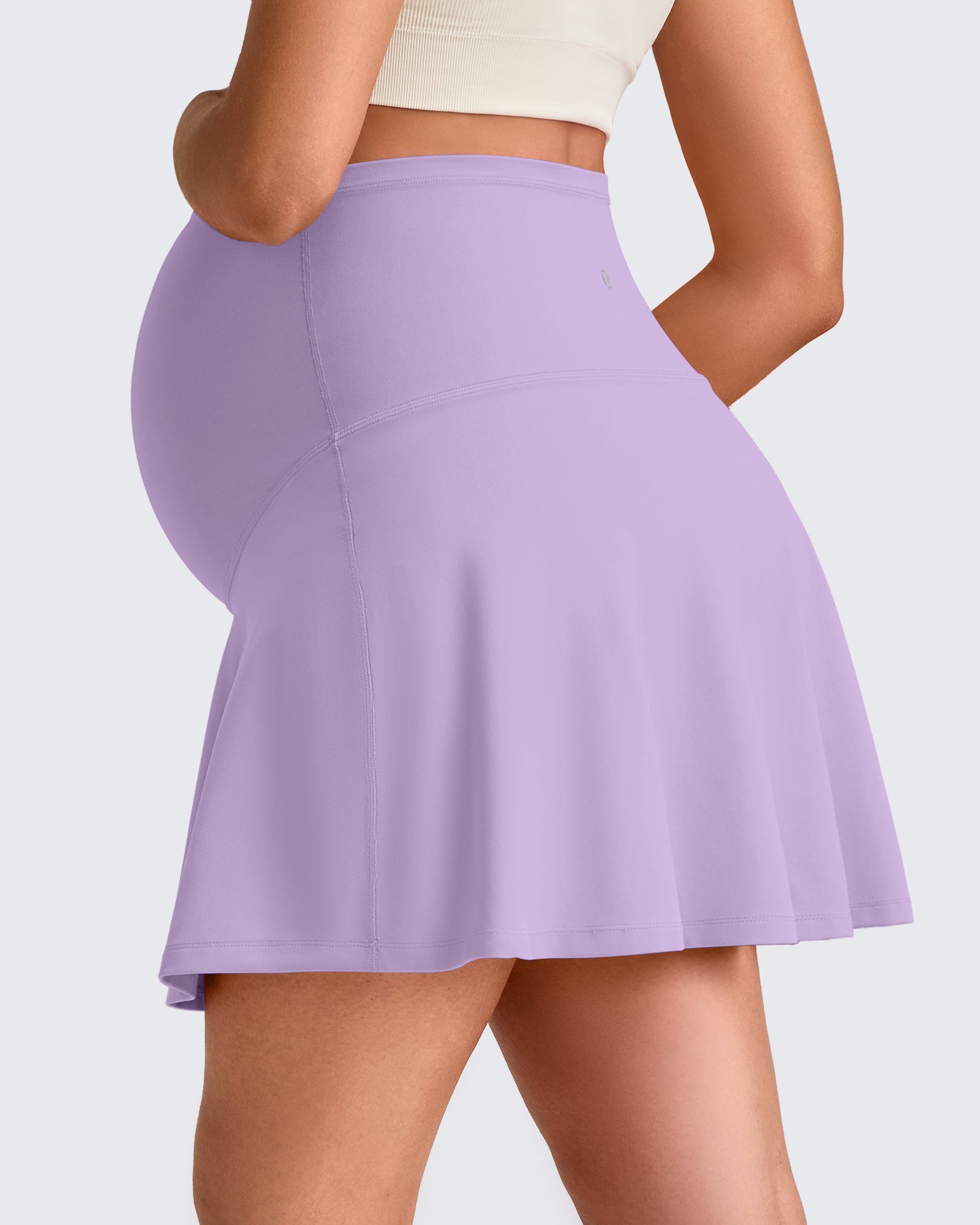 G4Free - BareFeel One Pocket Maternity Tennis Skirt -GF25HY517BA-S-GF25HY517BB-M-GF25HY517BC-L-GF25HY517BD-XL-GF25HY517BF-XS