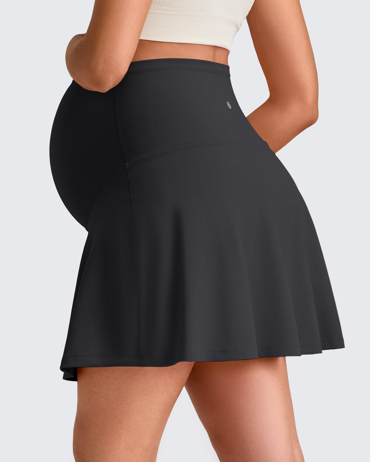 G4Free - BareFeel One Pocket Maternity Tennis Skirt -GF25HY517BA-S-GF25HY517BB-M-GF25HY517BC-L-GF25HY517BD-XL-GF25HY517BF-XS