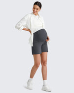 G4Free - BareFeel Pregnancy Belly Workout Shorts 6 -GF25EY375AA-S-GF25EY375AB-M-GF25EY375AC-L-GF25EY375AD-XL-GF25EY375AE-XXL