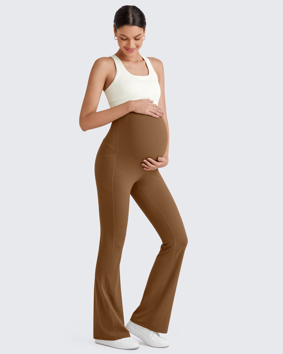 G4Free - BareFeel Pregnancy Dress Flare Leggings -GF25AY396GA-S-GF25AY398GA-S-GF25AY397GA-S-GF25AY396GB-M-GF25AY398GB-M