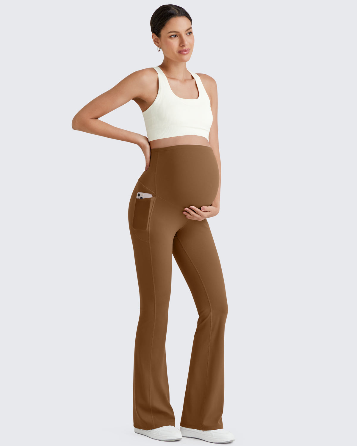 G4Free - BareFeel Pregnancy Dress Flare Leggings -GF25AY396GA-S-GF25AY398GA-S-GF25AY397GA-S-GF25AY396GB-M-GF25AY398GB-M