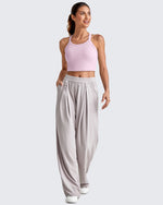 G4Free - BareFeel Racerback Cropped Sports Bra -GF25L448CA-S-GF25L448CB-M-GF25L448CC-L-GF25L448CD-XL-GF25L448CF-XS