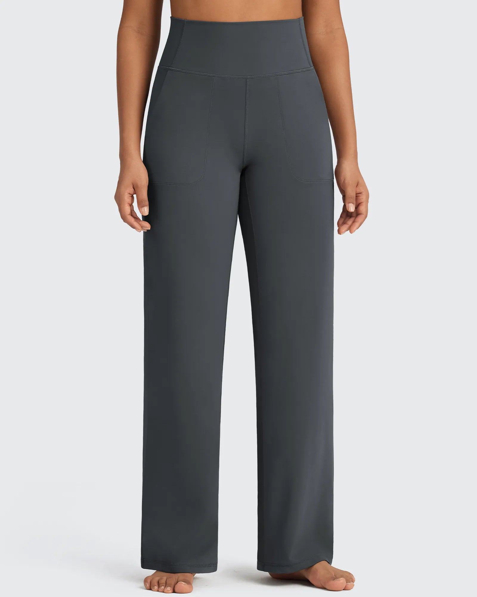 G4Free - BareFeel Seamless High-Waist Dressy Pants -GF24J241AA-S-GF24J243AA-S-GF24J242AA-S-GF24J241AB-M-GF24J243AB-M