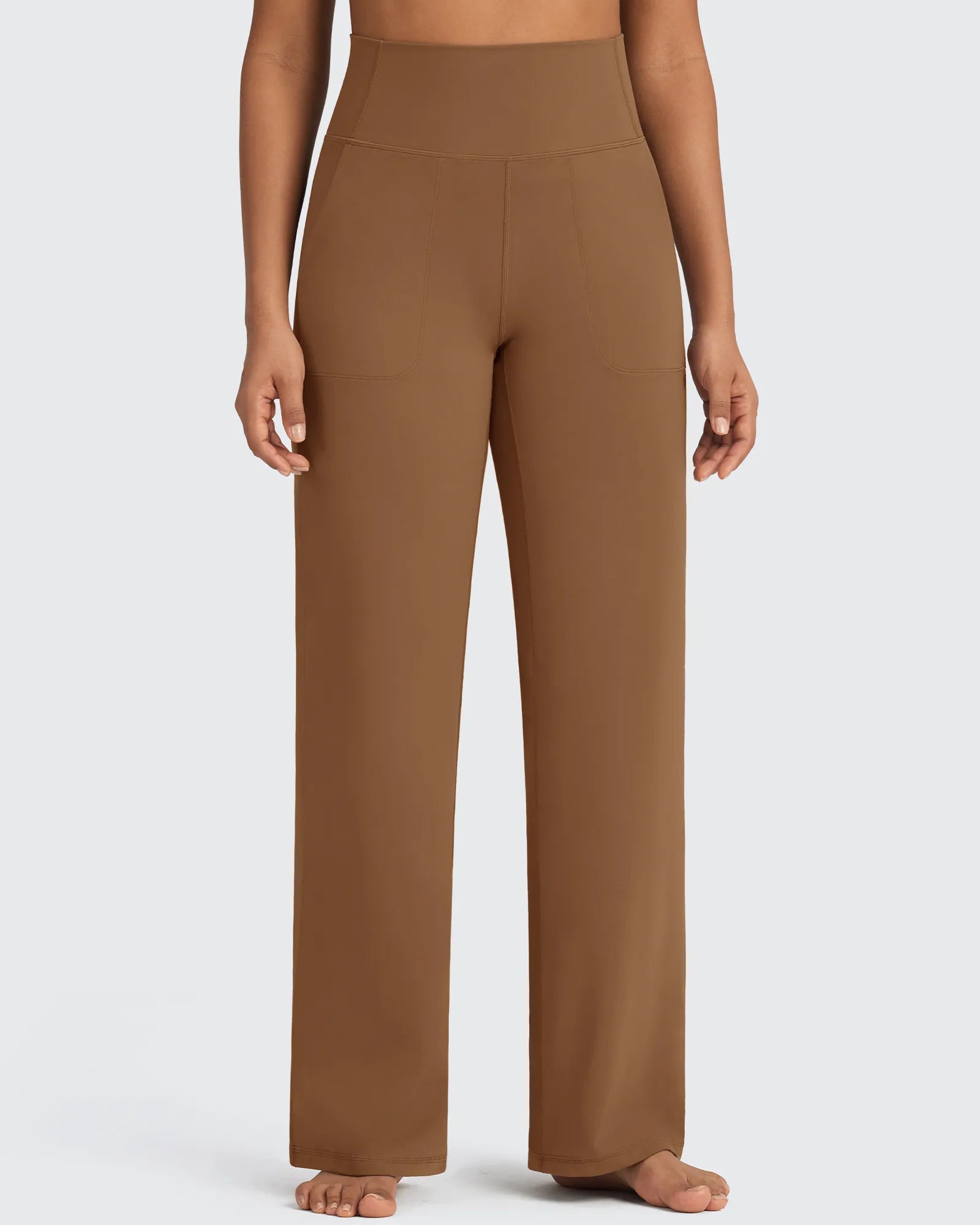 G4Free - BareFeel Seamless High-Waist Dressy Pants -GF24J241AA-S-GF24J243AA-S-GF24J242AA-S-GF24J241AB-M-GF24J243AB-M