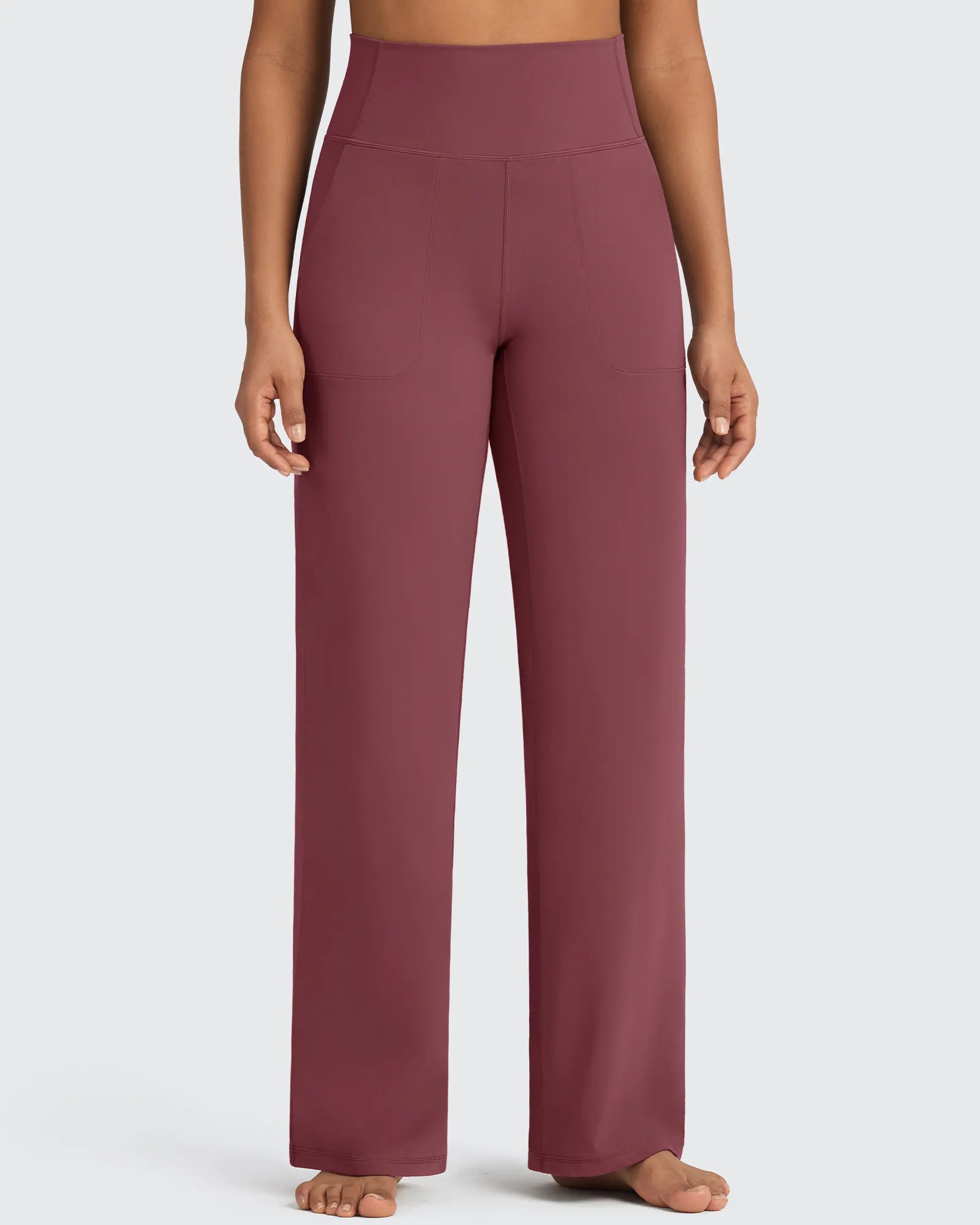 G4Free - BareFeel Seamless High-Waist Dressy Pants -GF24J241AA-S-GF24J243AA-S-GF24J242AA-S-GF24J241AB-M-GF24J243AB-M