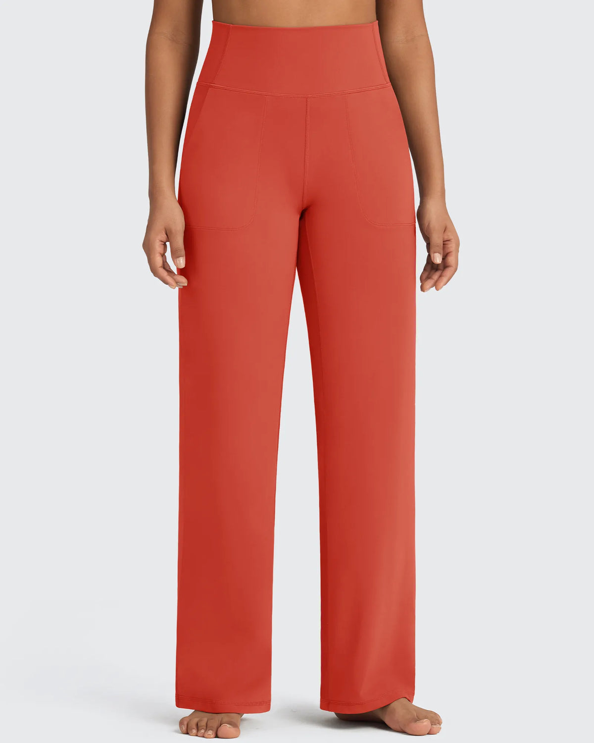 G4Free - BareFeel Seamless High-Waist Dressy Pants -GF24J241OA-S