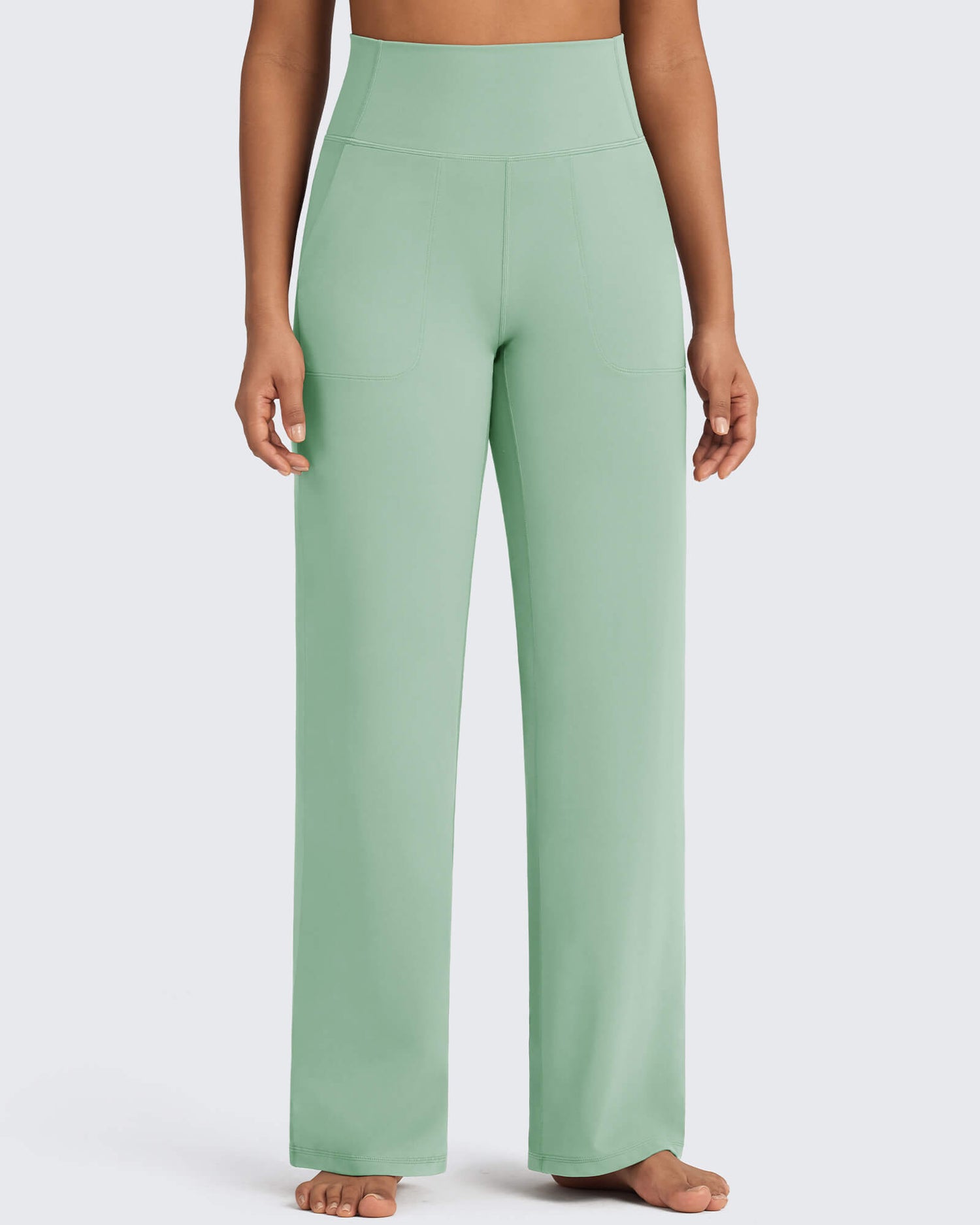 G4Free - BareFeel Seamless High-Waist Dressy Pants Petite -GF24J241BA-S-GF24J241BB-M-GF24J241BC-L-GF24J241BD-XL-GF24J241BE-XXL