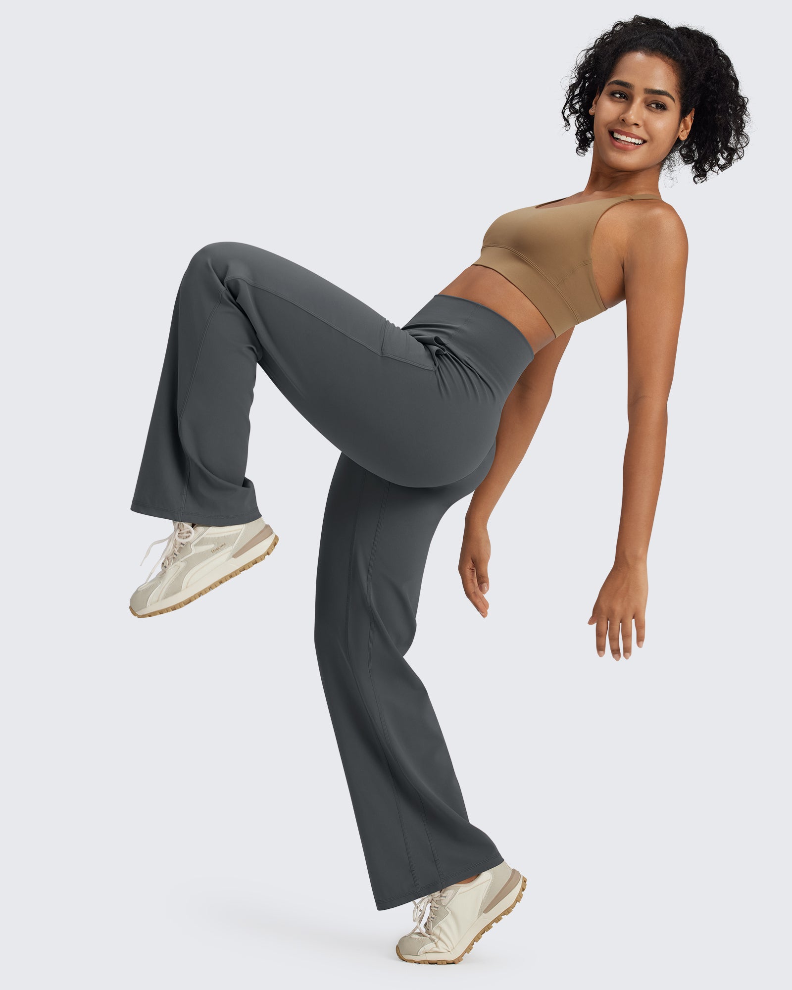 G4Free - BareFeel Seamless High-Waist Dressy Pants Regular -GF24J242AF-XS