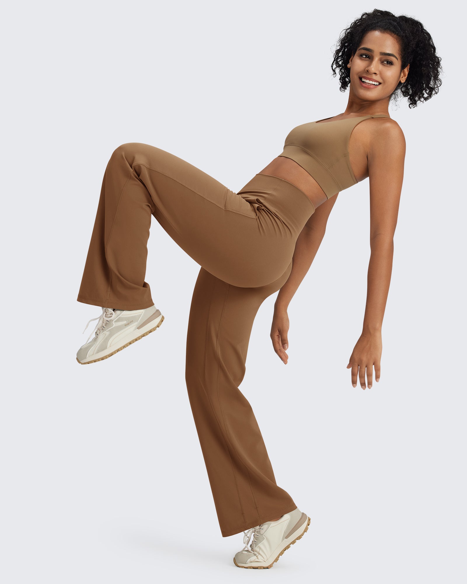 G4Free - BareFeel Seamless High-Waist Dressy Pants Tall -GF24J243AA-S