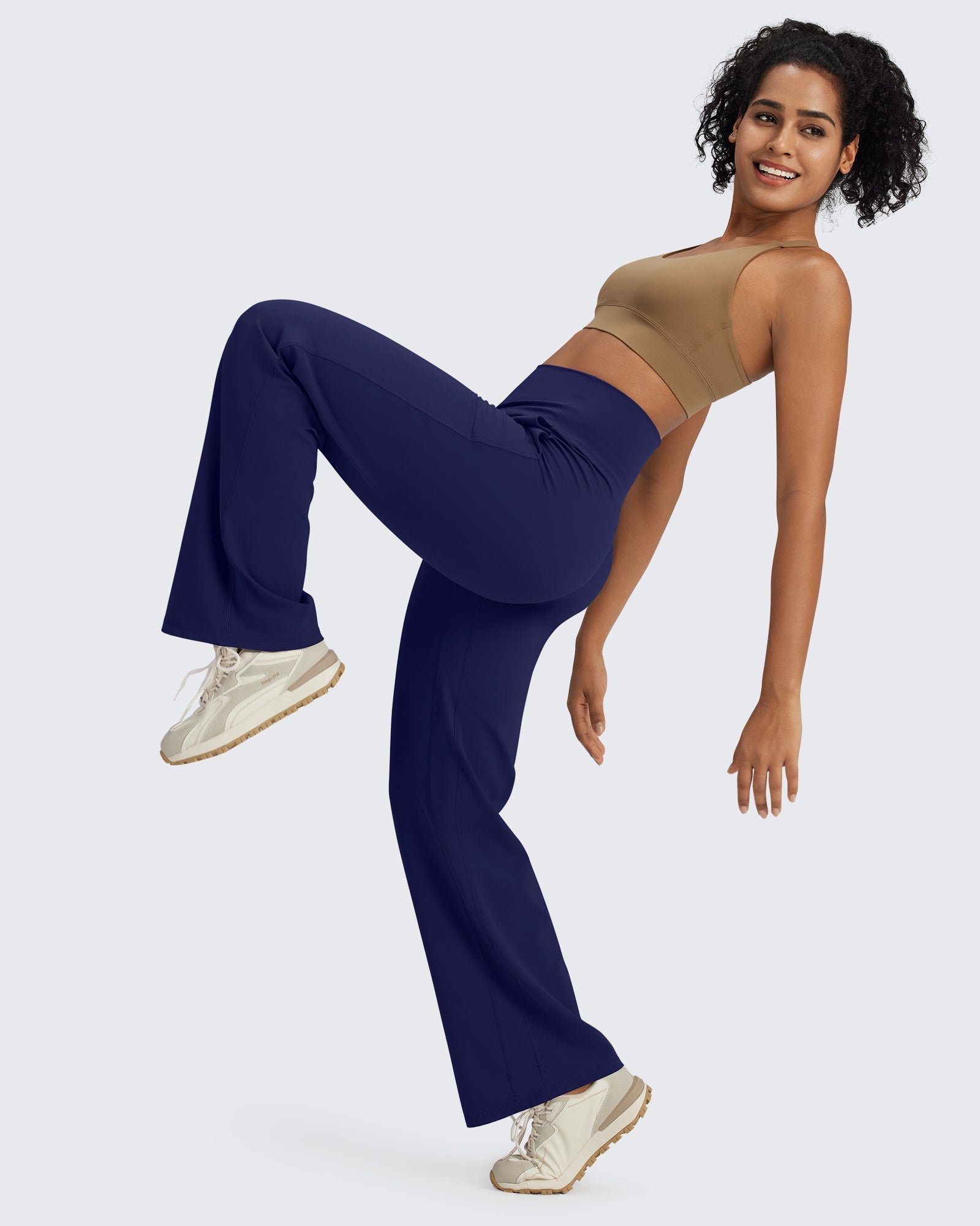 G4Free - BareFeel Seamless High-Waist Dressy Pants Tall -GF24J243AA-S