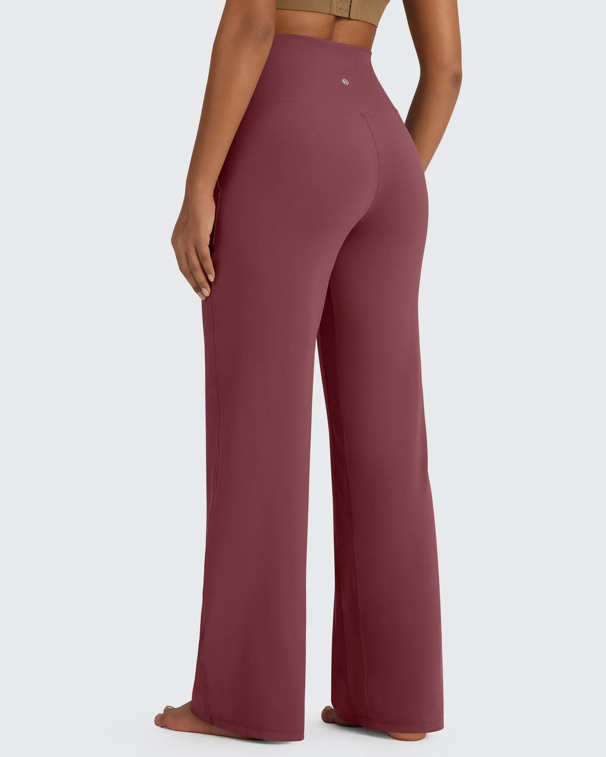 G4Free - BareFeel Seamless High-Waist Dressy Wide Leg Pants -GF24J241IA-S