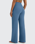 G4Free - BareFeel Seamless High-Waist Dressy Wide Leg Pants -GF24J241IA-S