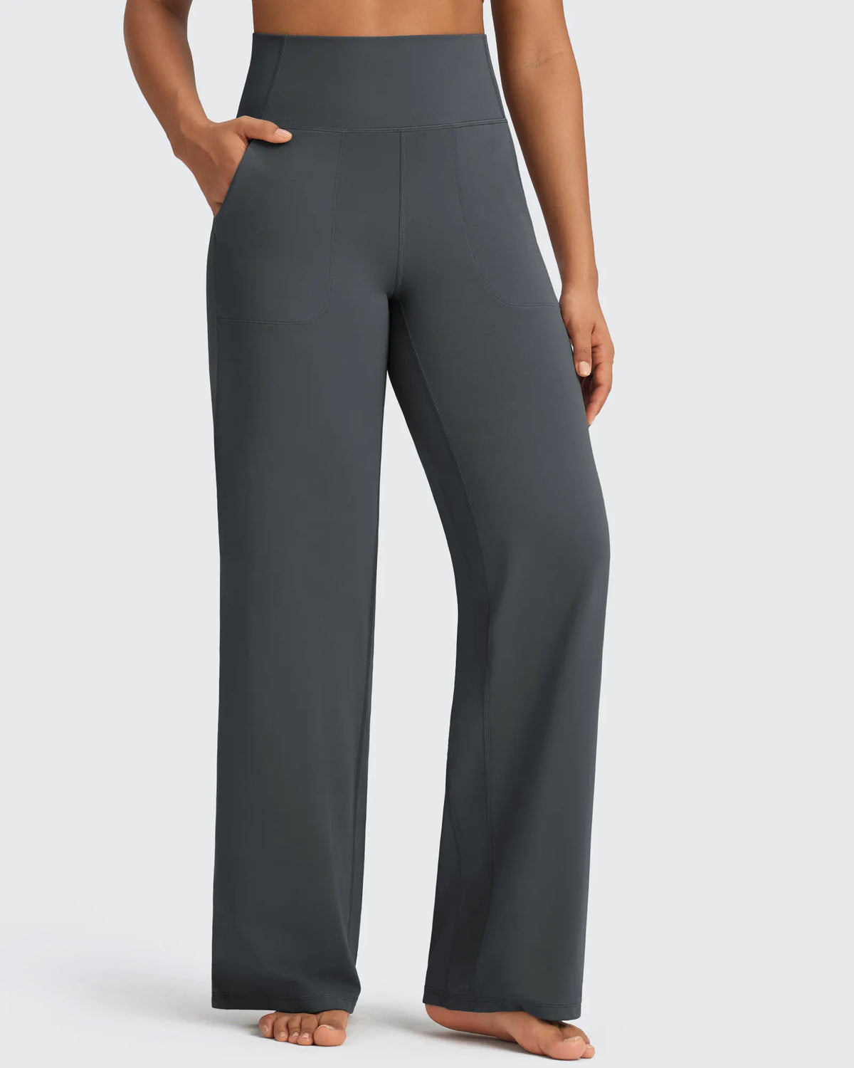 G4Free - BareFeel Seamless High-Waist Dressy Wide Leg Pants -GF24J241IA-S-GF24J243IA-S-GF24J242IA-S-GF24J241IB-M-GF24J243IB-M