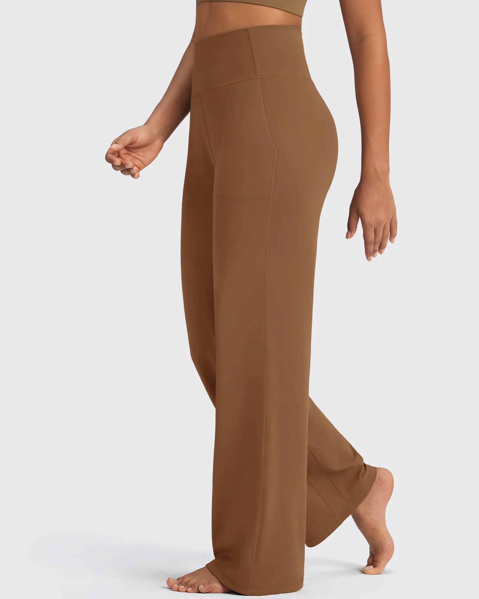 G4Free - BareFeel Seamless High-Waist Dressy Wide Leg Pants -GF24J241IA-S-GF24J243IA-S-GF24J242IA-S-GF24J241IB-M-GF24J243IB-M