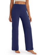 G4Free - BareFeel Wide Leg High-Waisted Pants Petite -GF24J247FA-S