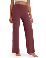 G4Free - BareFeel Wide Leg High-Waisted Pants Petite -GF24J247FA-S