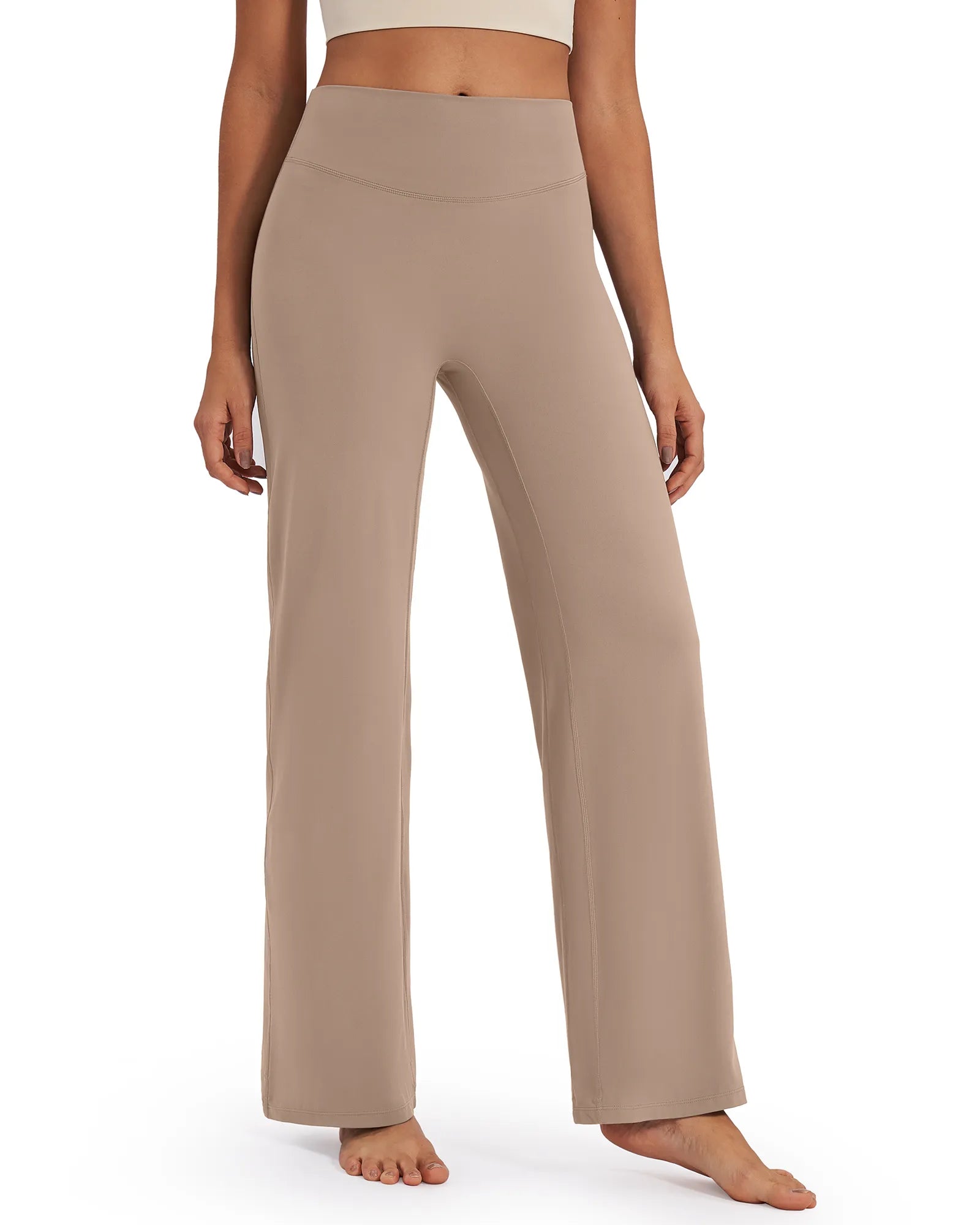 G4Free - BareFeel Wide Leg High-Waisted Pants Tall -GF24J249GA-S-GF24J249GB-M-GF24J249GC-L-GF24J249GD-XL-GF24J249GE-XXL