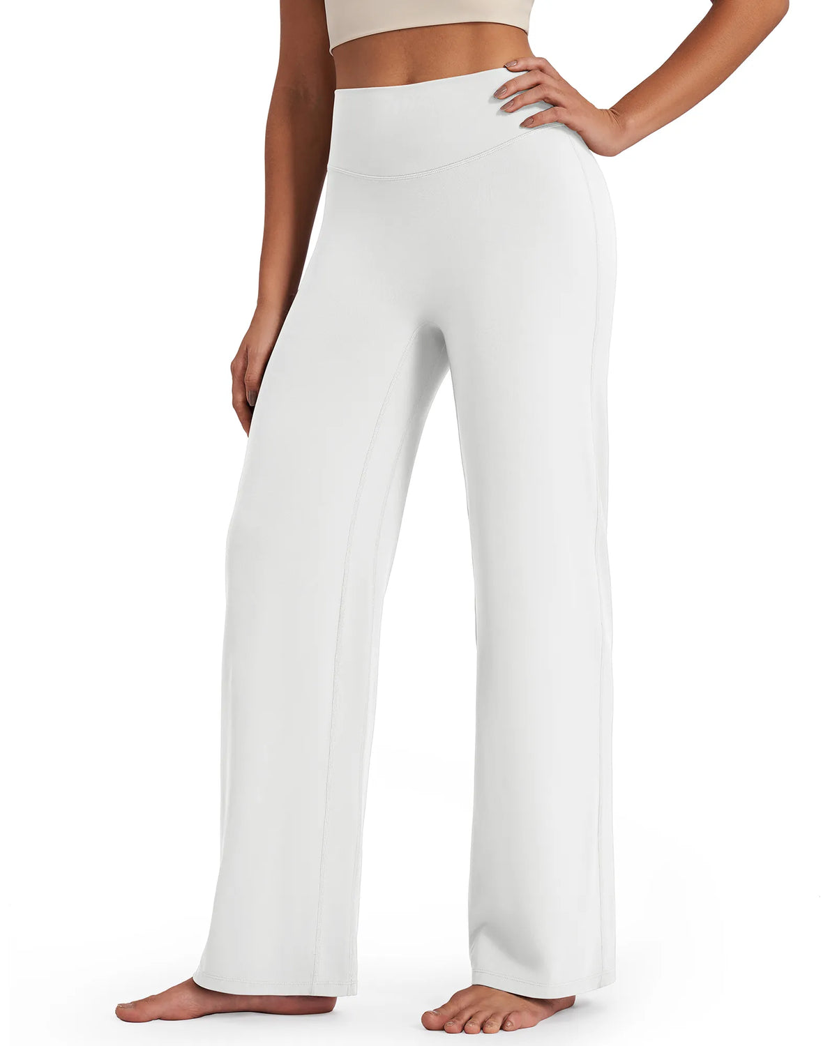 G4Free - BareFeel Wide Leg High-Waisted Pants Tall -GF24J249GA-S-GF24J249GB-M-GF24J249GC-L-GF24J249GD-XL-GF24J249GE-XXL