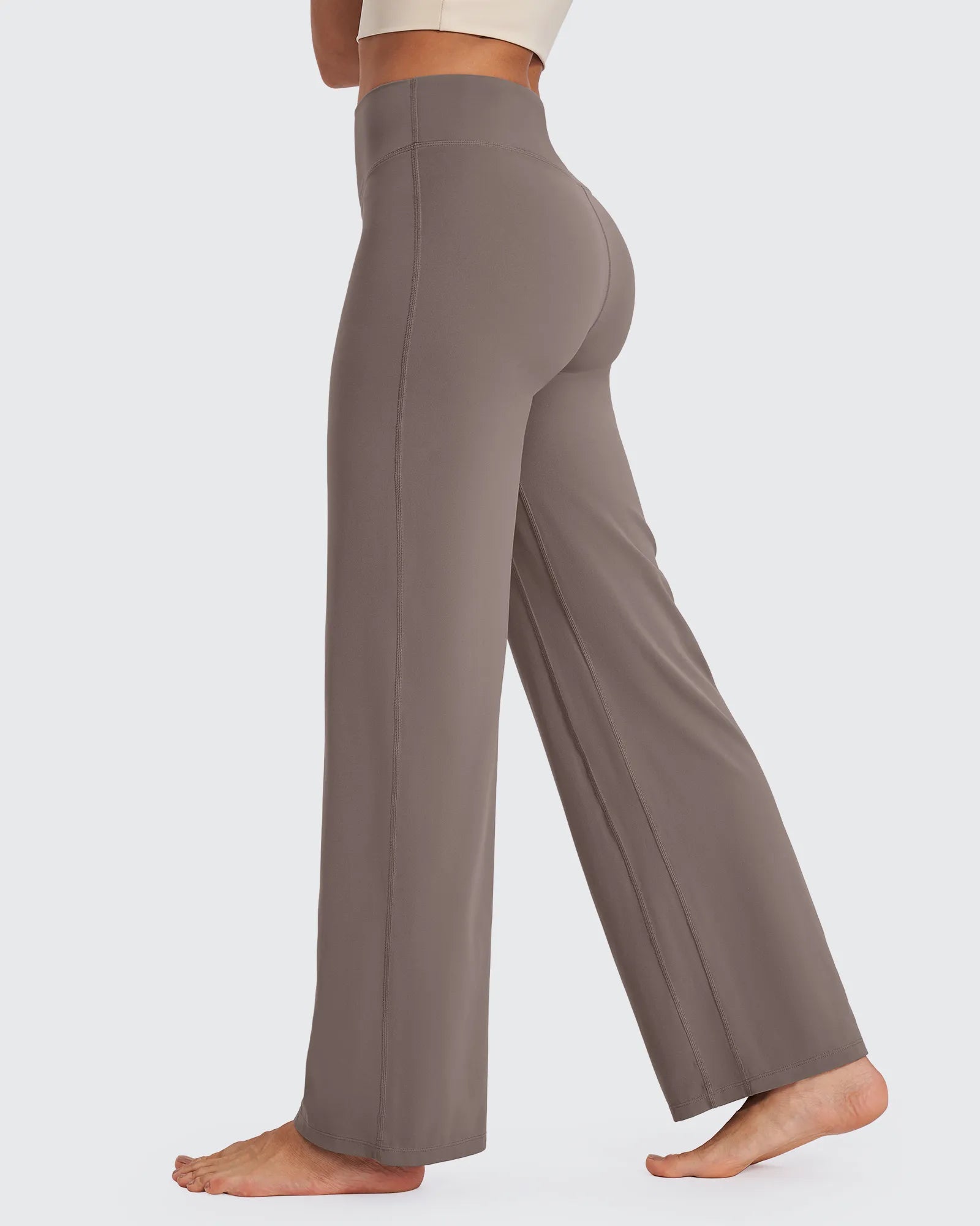 G4Free - BareFeel Wide Leg High-Waisted Pants Tall -GF24J249GA-S-GF24J249GB-M-GF24J249GC-L-GF24J249GD-XL-GF24J249GE-XXL