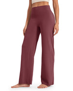 G4Free - BareFeel Wide Leg High-Waisted Pants Regular -GF24J248GA-S