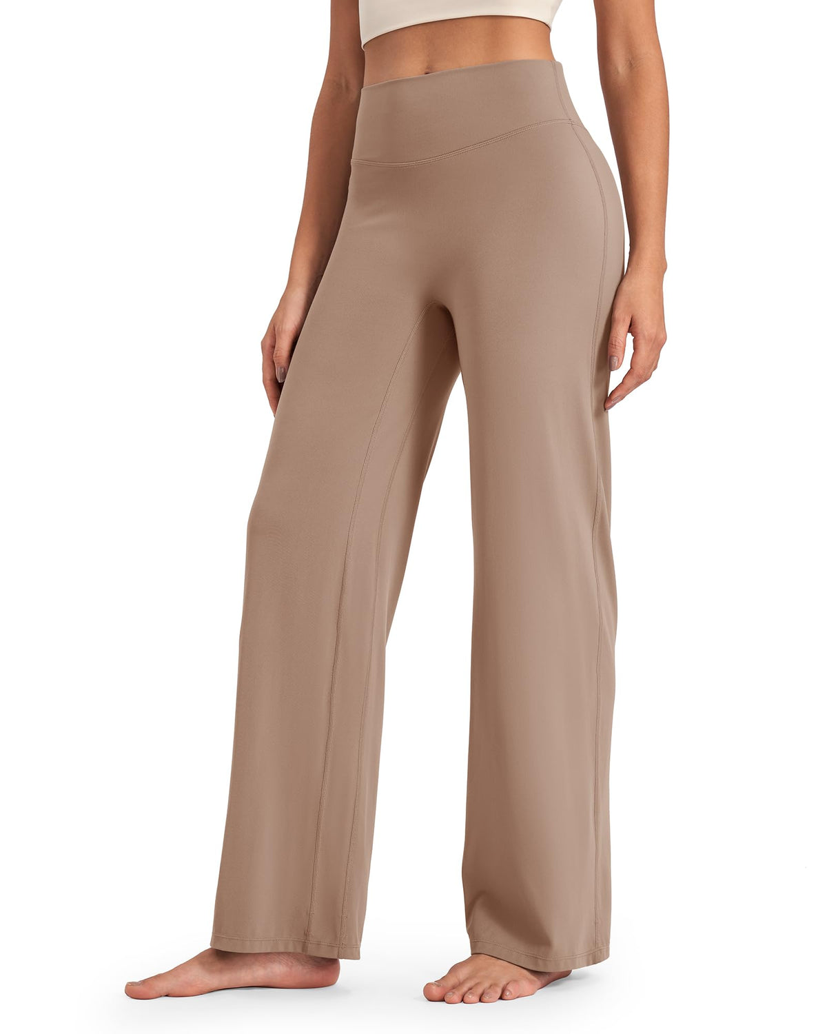 G4Free - BareFeel Wide Leg High-Waisted Pants Regular -GF24J248GA-S-GF24J248GB-M-GF24J248GC-L-GF24J248GD-XL-GF24J248GE-XXL