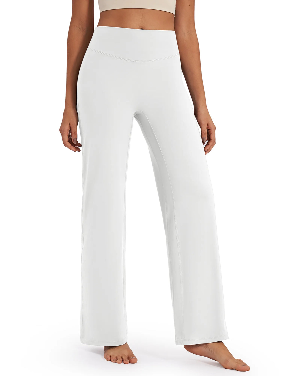 G4Free - BareFeel Wide Leg High-Waisted Pants Petite -GF24J247FA-S