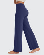 G4Free - BareFeel Wide Leg High-Waisted Pants Tall -GF24J249GA-S