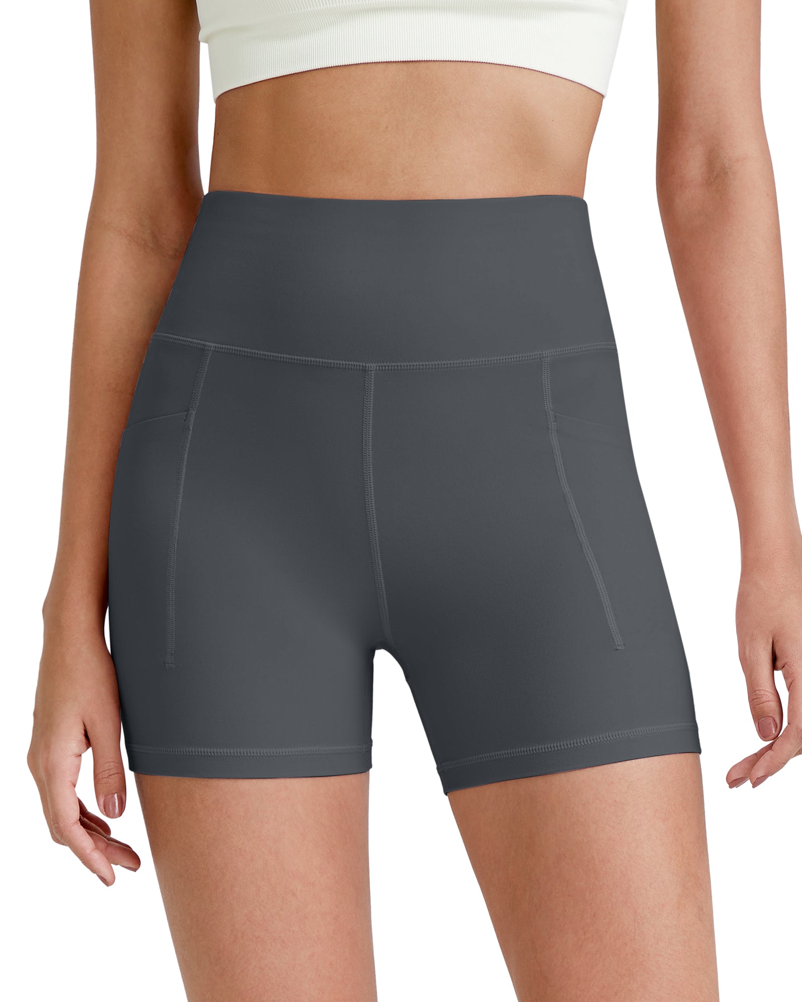 G4Free - BareFeel Workout Legging Shorts -GF25A358AA-S