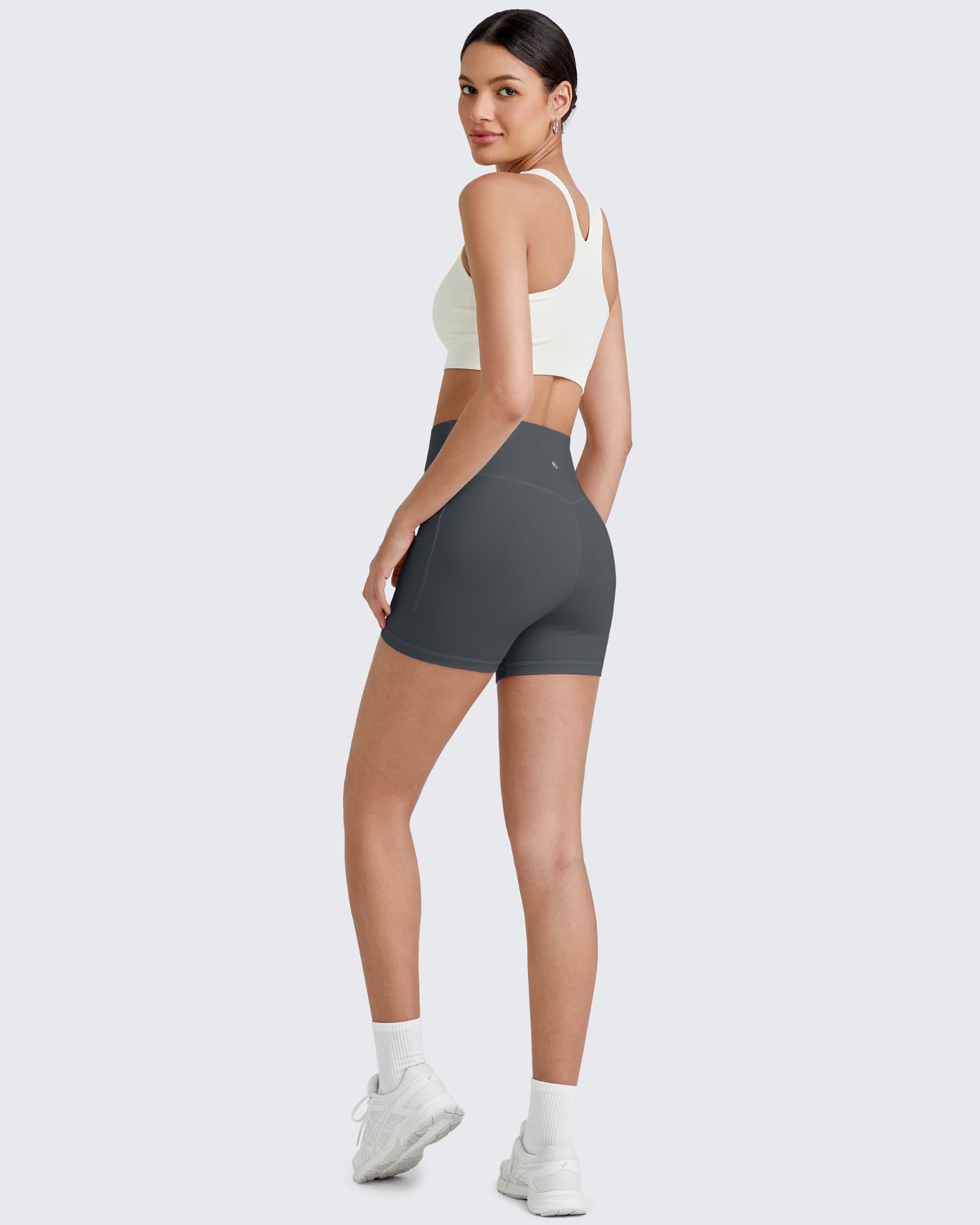 G4Free - BareFeel Workout Legging Shorts -GF25A358AA-S-GF25A359AA-S-GF25A358AB-M-GF25A359AB-M-GF25A358AC-L