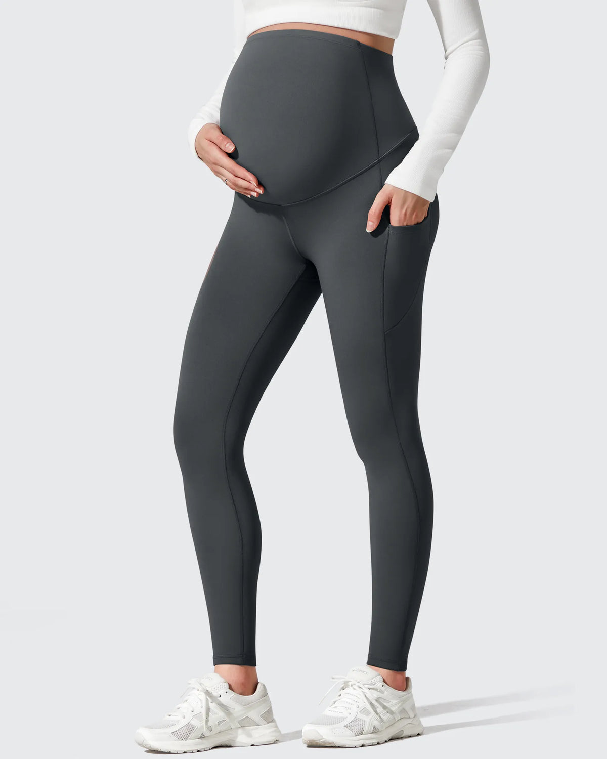G4Free - Barefeel Fleece Lined Maternity Leggings -GF25AY634AA-S-GF25AY635AA-S-GF25AY636AA-S-GF25AY634AB-M-GF25AY635AB-M