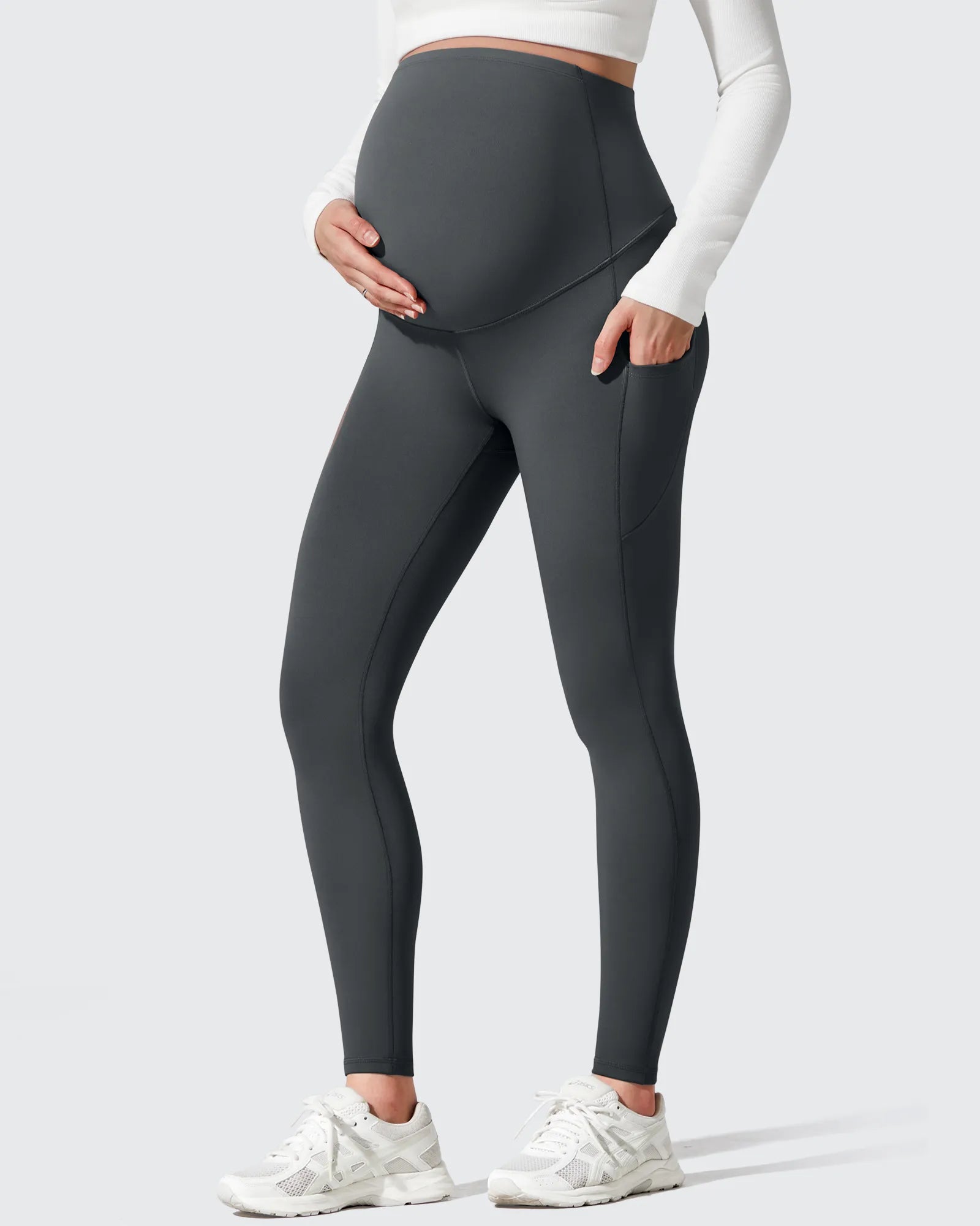 G4Free - Barefeel Fleece Lined Maternity Leggings -GF25AY634AA-S-GF25AY635AA-S-GF25AY636AA-S-GF25AY634AB-M-GF25AY635AB-M