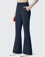 G4Free - Barefeel Fleece Lined Pockets Flare Yoga Pants -GF25A631EA-S-GF25A632DA-S-GF25A633EA-S-GF25A631EB-M-GF25A632DB-M