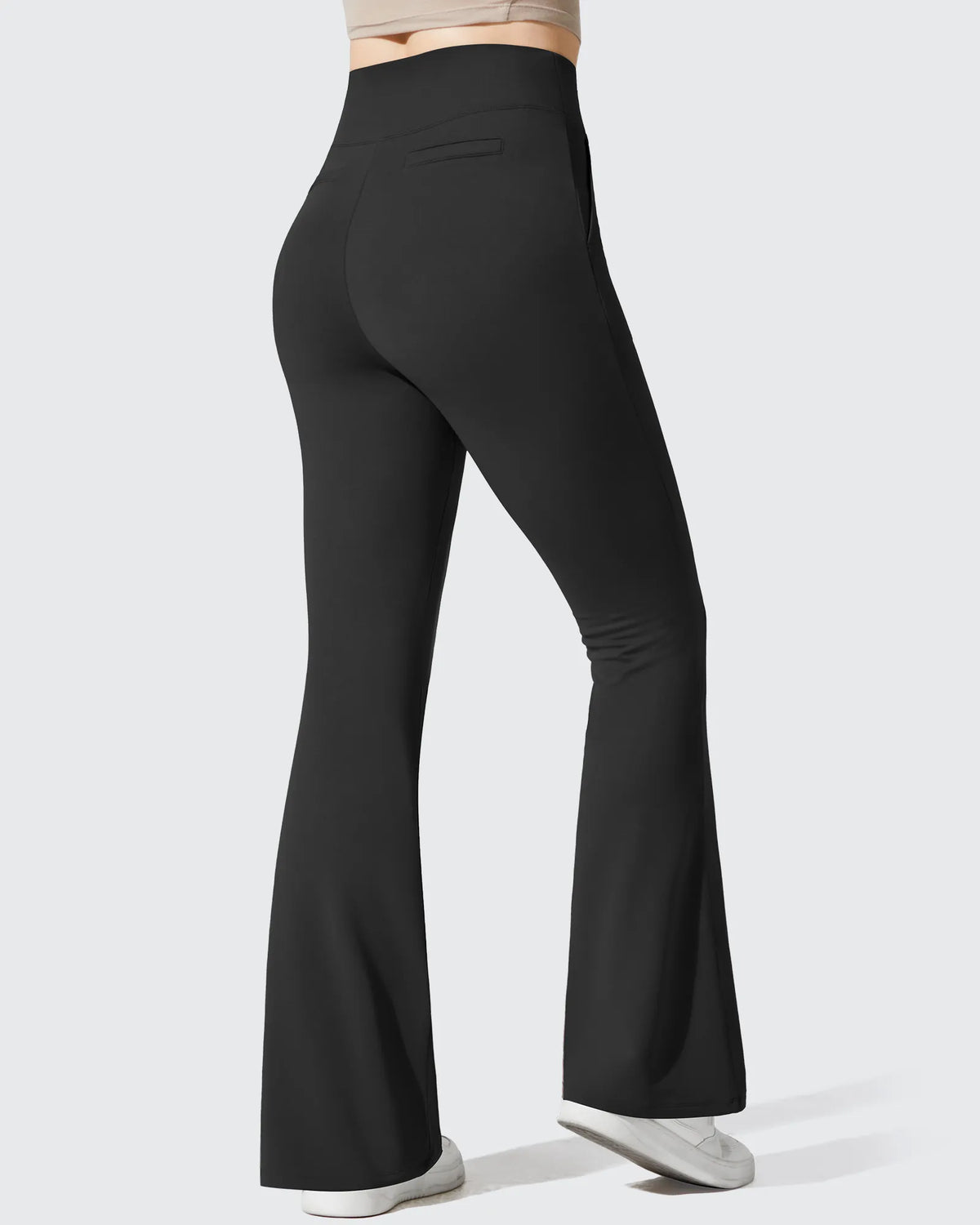G4Free - Barefeel Fleece Lined Pockets Flare Yoga Pants -GF25A631EA-S-GF25A632DA-S-GF25A633EA-S-GF25A631EB-M-GF25A632DB-M