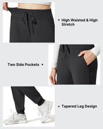 G4Free - Barefeel Fleece Lined Tapered Leg Drawstring Joggers -GF25D716AA-S-GF25D717AA-S-GF25D718AA-S-GF25D716AB-M-GF25D717AB-M